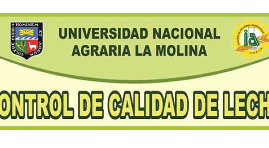 Control de calidad de leche – Curso UNALM